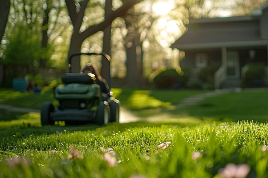 small electric lawnmowers