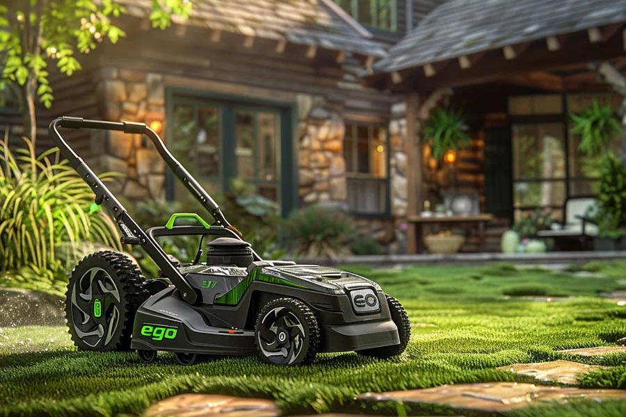 top rated battery lawn mower