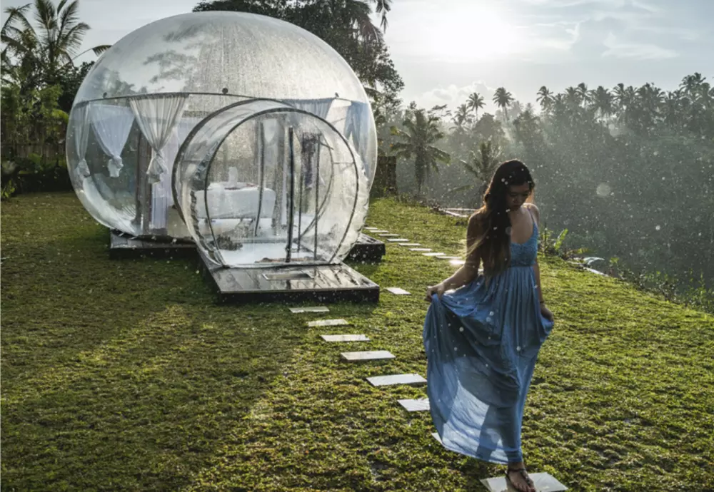 igloo bubble tent