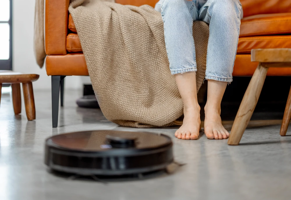 big robot vacuum cleaner